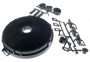 FILTRE CHARBON Diam.210  UNIVERSEL + PATTES