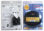 FILTRE HOTTE CHARBON D.238  UNIVERSEL + PATTES
