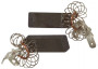 JEU 2 CHARBONS MOTEUR MIELE W400 / W700  6x10x36  MIELE