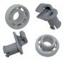 JEU DE 2 ROULETTES 24m/m  LAVE-VAISSELLE BOSCH SIEMENS 066321