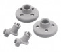 JEU DE 2 ROULETTES 33m/m PANIER LAVE-VAISSELLE BOSCH SIEMENS