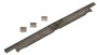 JOINT INFERIEUR DE PORTE LAVE VAISSELLE INDESIT - ARISTON