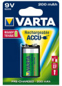 PILE 9V 6F22 NiMh RECHARGEABLE 200mAh