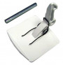 POIGNEE DE HUBLOT BLANCHE LAVE-LINGE BOSCH - SIEMENS