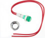 VOYANT VERT A ECROU Diam. 10/12 CABLE